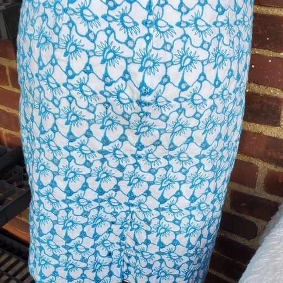 Talbots Floral pencil ‎ skirt 4 - Picture 2 of 8